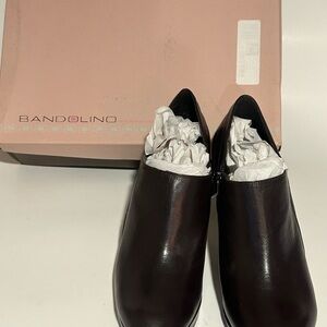 Bandolino Dark Brown leather ankle boot